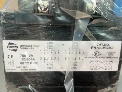 New | in-Stock HAMMOND POWER SOLUTIONS INC. PH750MQMJ Transformers Ohio US | HGR 24 #1478219