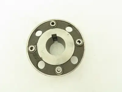 Rexnord AMR 225 Coupling 4 Pin Drive 2" Keyed Bore 6" Flange 2.5" Overall Width