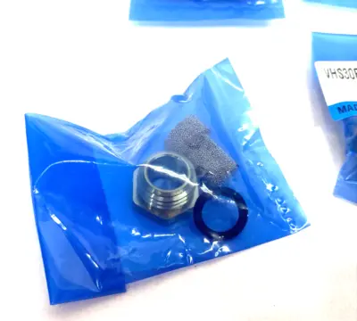 New | in-Stock SMC Built-in Pneumatic Silencer Kit LOT OF 6 Muffler Equipment Michigan US | Maverick Industrial Sales #1437041