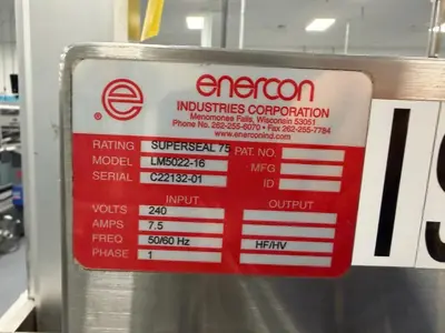 Used _UNKNOWN_ _UNKNOWN_ Cappers Tamper Evident - Induction Sealers Rhode Island US | Federal Equipment Company #1344411