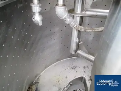 USED Ketema 48" x 30" Ketema Mark III Basket Centrifuge, 316L S/S