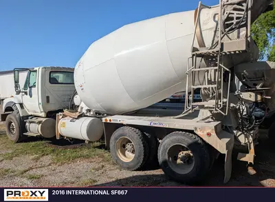 Used 2016 INTERNATIONAL SF667 Concrete Mixer Trucks Alabama US | Proxy Equipment #1388679