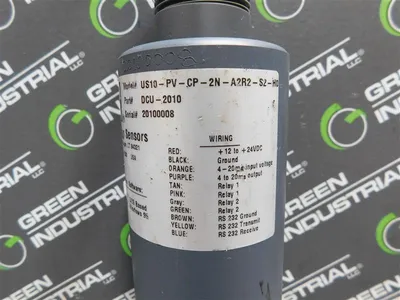 Sti US10-PV-CP-2N-A2R2-S2-H0 Ultrasonic Level Sensor DCU-2010 Used