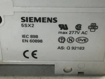 USED SIEMENS 5SX2C10