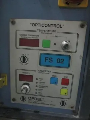 0402-185 Opdel / Opticom 2KG Melting Furnace Model #FS-02