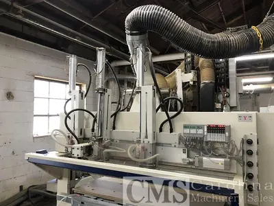 USED 2014 SCMI ROUTECH ACCORD 40 NST CNC ROUTER WITH PANEL LOADER