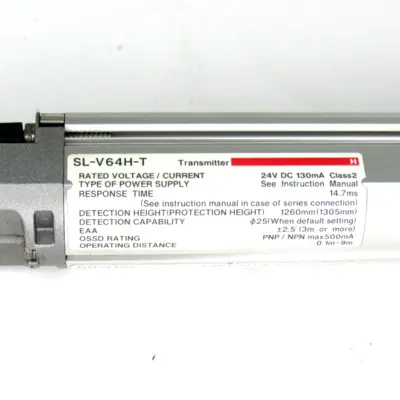 Keyence SL-V64H-T Light Curtain Transmitter, 51.3" Used