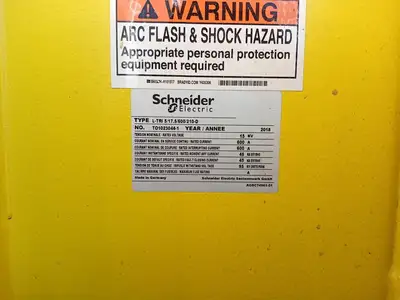 Underground Substation w/ 1000 kVA Transformer, 4160V HV, 600Y/347V LV