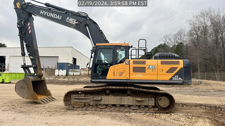 Used 2025 HYUNDAI HX350AL Crawler Excavators North Carolina US | National Equipment Dealers #1422280