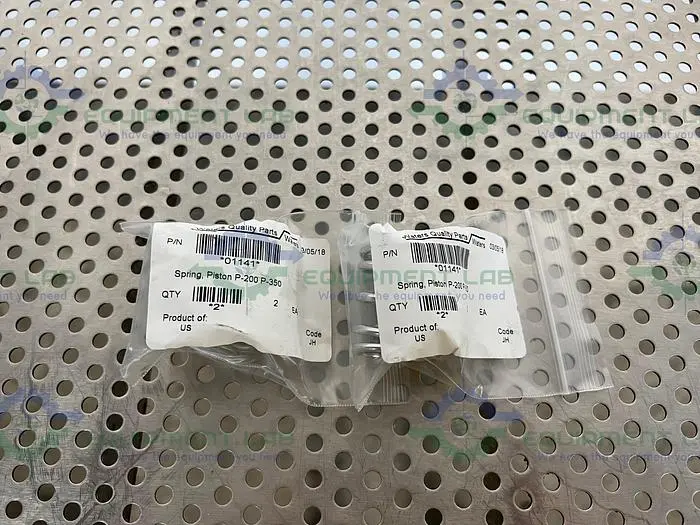 NEW LOT OF 2 - WATERS QUALITY PARTS 01141 SPRING, PISTON P-200, P350