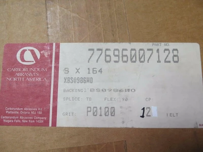 Carborundum 77696007128 Sanding Belts | Amiron Machinery (2)