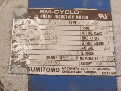 Used SUMITOMO _UNKNOWN_ Speed Reducers Indiana US | Arrow Industrial #1409223
