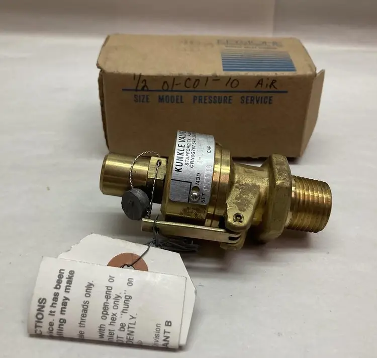 Used KUNKLE 1-C01-DC Pump & Valve Parts Ohio US | Surplus Asset Holdings #1237126