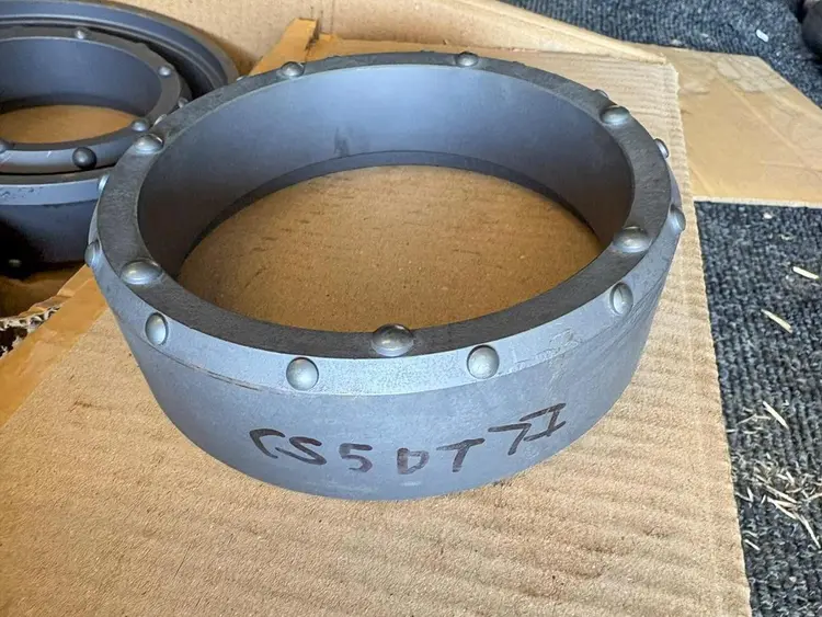New | in-Stock AFTERMARKET 5" DUAL ROTARY SHOE – 7 DOMED BUTTONS ON FACE, 21 BUTTONS ON SHOULDER – THIN WALL Drilling Attachments Pennsylvania US | East West Machinery & Drilling #1418130