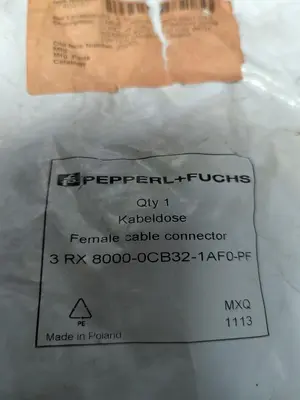 New | in-Stock PEPPERL+FUCHS 3RX 8000-0CB32-1AF0-PF Industrial Controls Ohio US | Surplus Asset Holdings #1243254