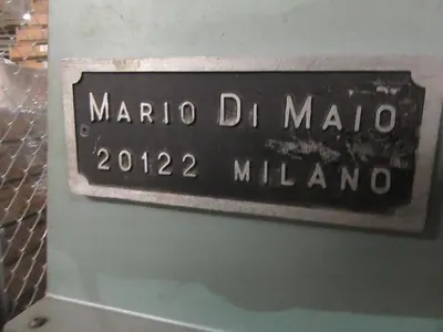 1231-200 Mario di Maio (MdM) Motorized Metal Slitting Machine , Model C/M100