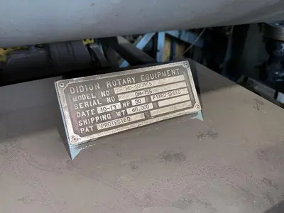 Used 2013 DIDION MD-100MK5 Misc Industrial Equipment Ohio US | Aucto #685155