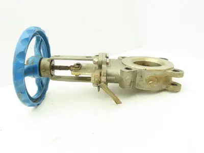 Velan L10-0320C-13BL 3" Stainless Knife Gate Valve Lug Style *Bad Seal*