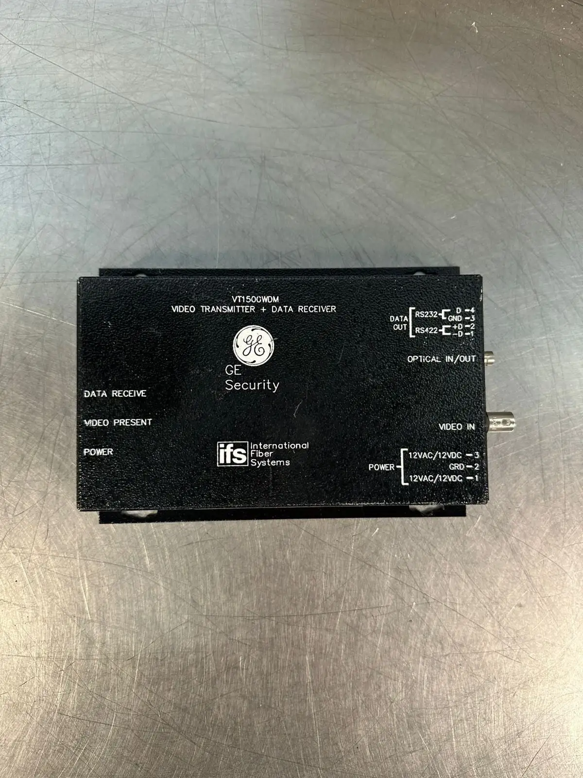 Ge VR1500WDM / Video Transmitter + Data Receiver (10.5.2)