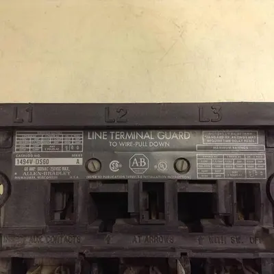 USED ALLEN BRADLEY 1494V-DS60 SER A