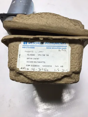WESCHLER INSTRUMENTS 103211A 1PH 2W 5A Single-Phase & Polyphase Wattmeter