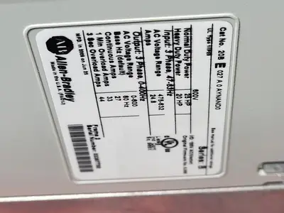 USED ALLEN-BRADLEY 20BE027A0AYNAND0