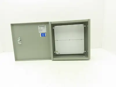 Wiegmann N1C121204 Electrical Enclosure Cabinet 12"X12"X4" With Backplate