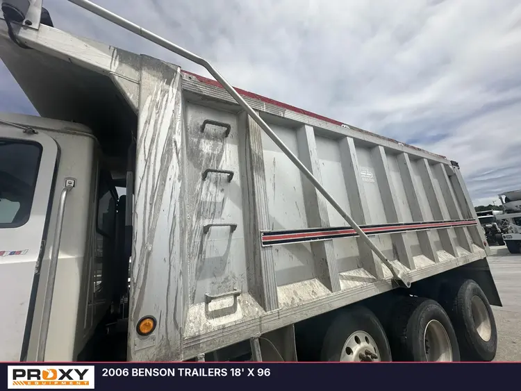 Used 2006 BENSON 18' X 102". Dump trucks Kentucky US | Proxy Equipment #1426023
