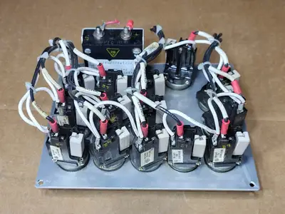 Industrial Control Indicator Light Panel with Power Meter