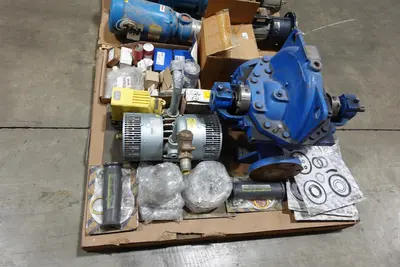 2 PALLETS OF ASSORTED PUMPS AND PUMP PARTS