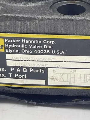 Used PARKER PARKER D1VW4CNYPF, D61VW2C6NYPF Parts (Hydraulics and Pneumatics) | ND Industrial Surplus #1214013