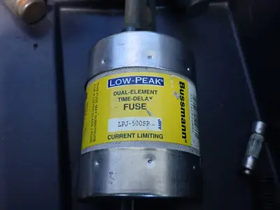 Low-peak, Fusetron, Buss Time-delay Fuse