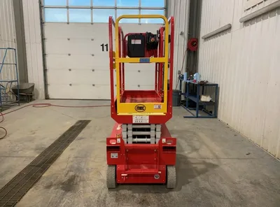 New | in-Stock 2026 MEC MICRO 19+ ELECTRIC SCISSOR LIFT Scissor Lifters Alberta CA | Adcock Equipment #1417576