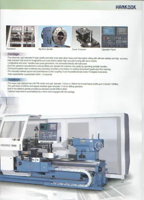 2008 HANKOOK PROTEC-9NC/4000 CNC Machines | Bowland Trading Ltd (34)
