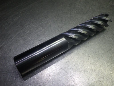Monster 1" 6 Flute Carbide CR XL Endmill 1" Shank .03" R 292-501264 (LOC698B)