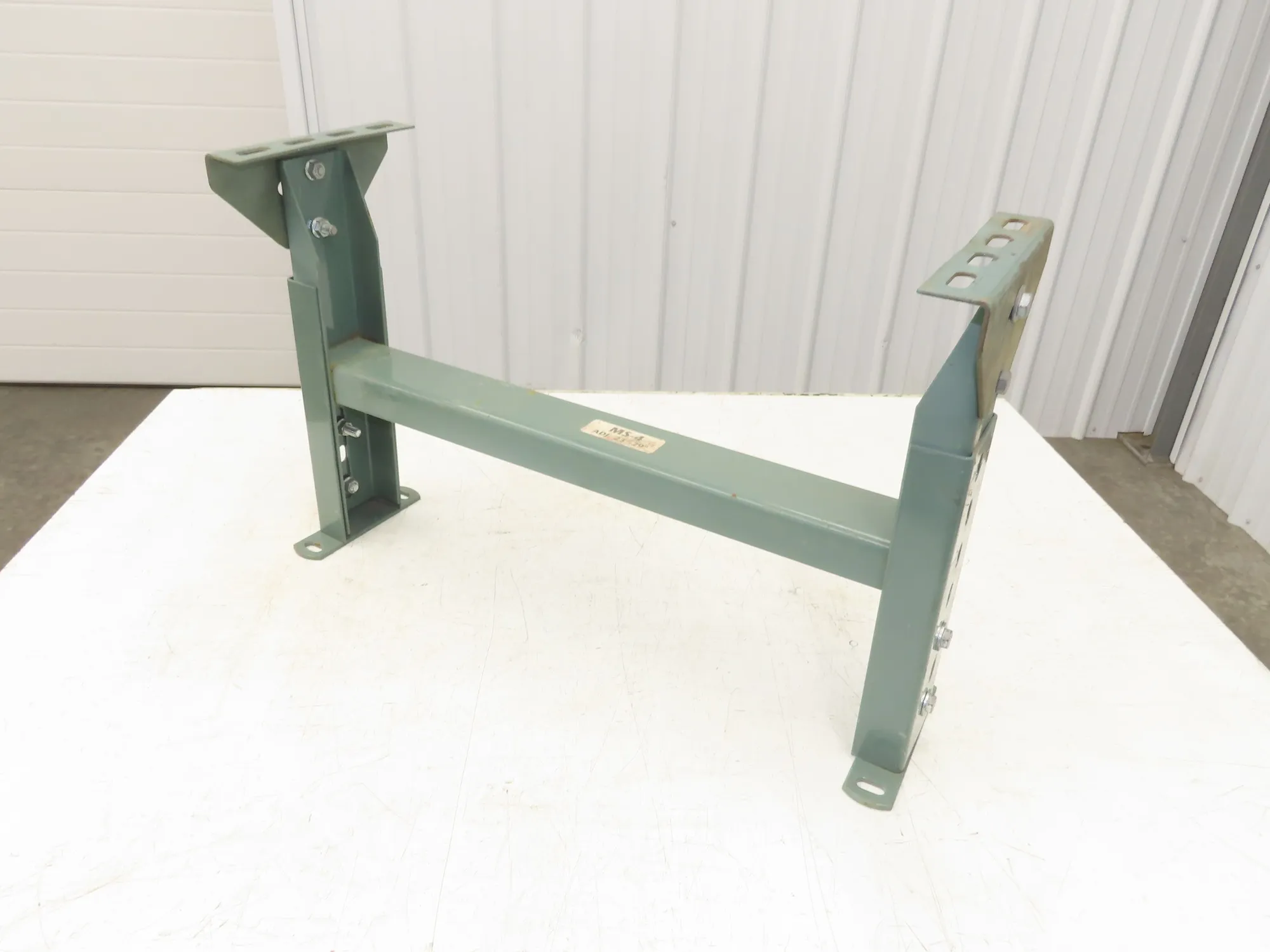 Hytrol MS-4 24"W Conveyor Leg Stationary Floor Support 15-5/8" to 21-5/8"H