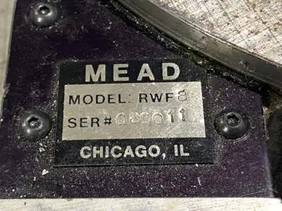 Used Mead Pneumatic Rotary Indexing Table 12" Diameter Rotary Tables Michigan US | Maverick Industrial Sales #1395076