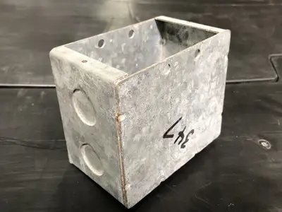 4x2.5" High Voltage Pre-Ganged Masonry Box