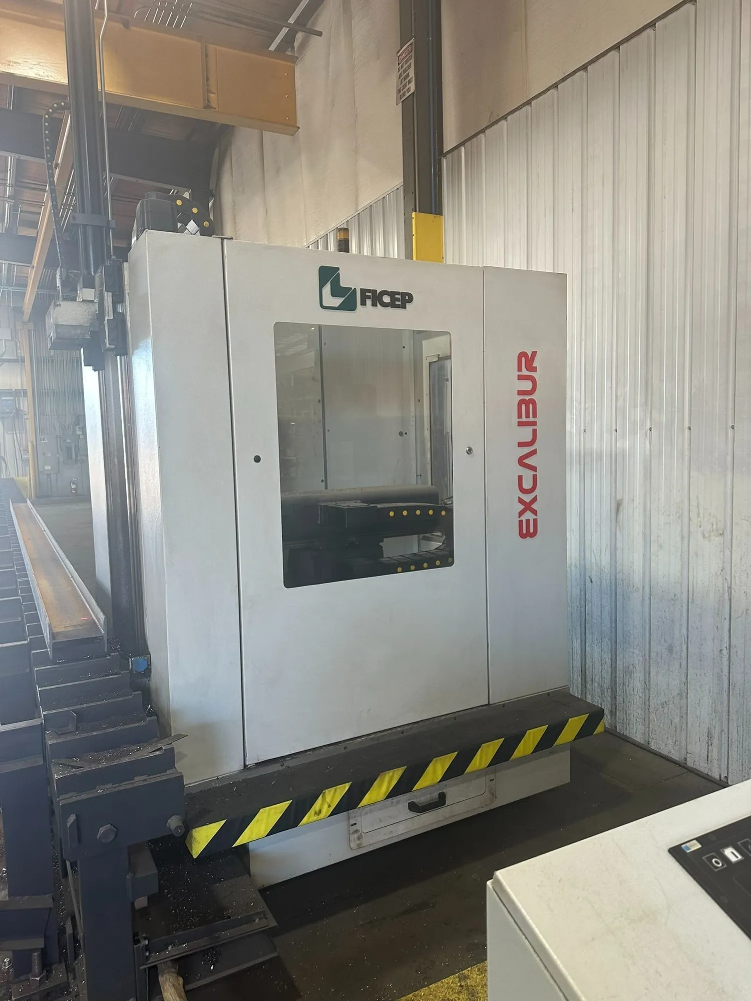 Ficep Excalibur 1201DE Single Spindle Drill Line, 2021- Tooling Included