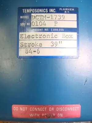 USED TEMPOSONICS INC DCTM-1739