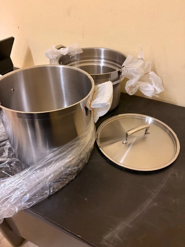 cooking pots new in box