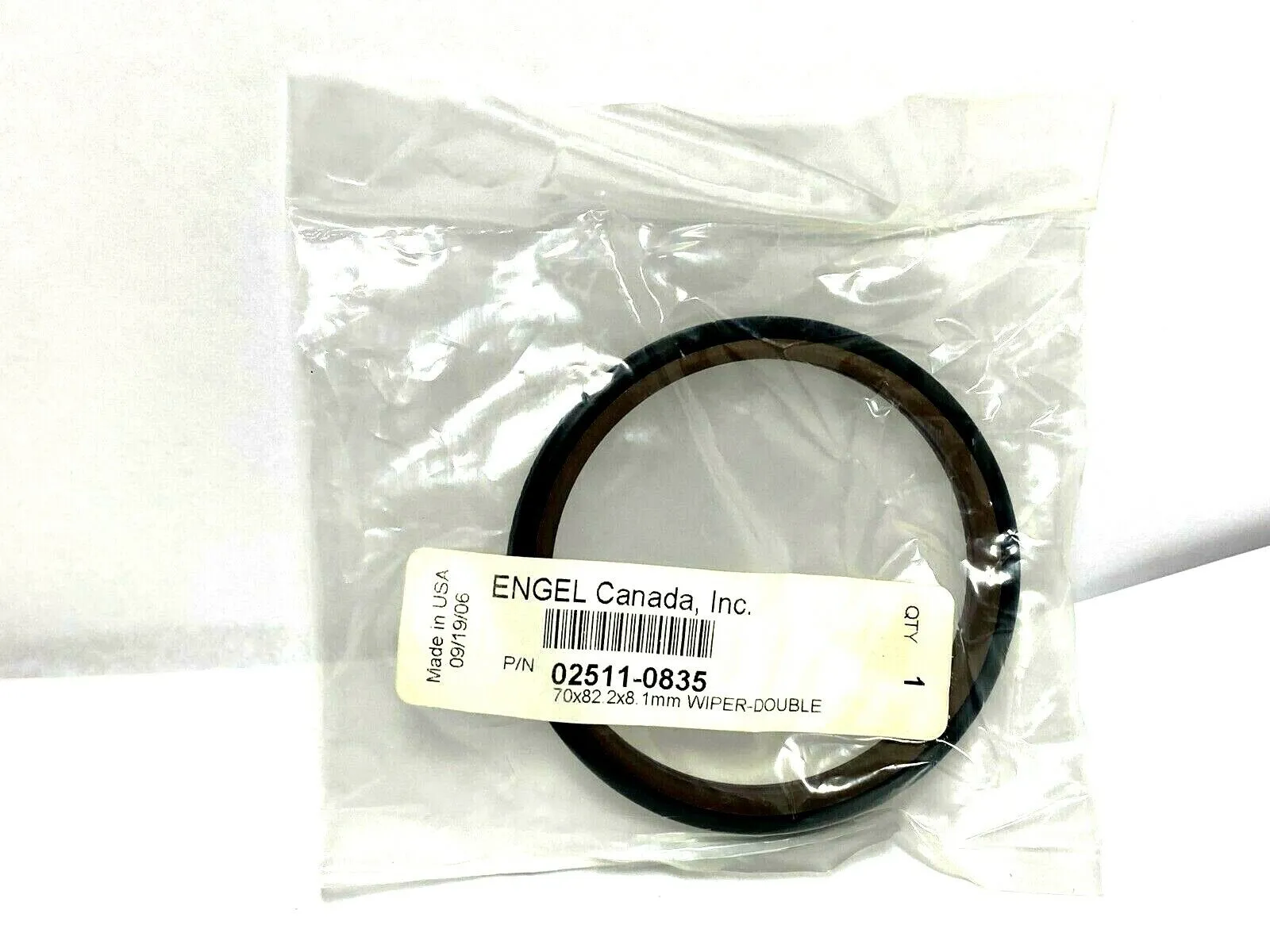 NEW ENGEL WIPER DOUBLE O-RING SEAL 70 X 82 X 8.1MM