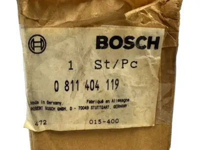 NEW BOSCH 0-811-404-119 SOLENOID VALVE 24VDC COILS 0811404119