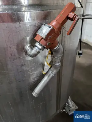 USED Precision 550 Liter Precision Stainless Reactor, 316L S/S, 45/100#