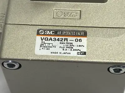 VGA342R-06 | SMC  Pneumatic External Pilot Valve - Used