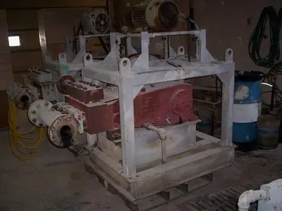 USED INGERSOLL RAND 4HS3 TRIPLEX PUMP
