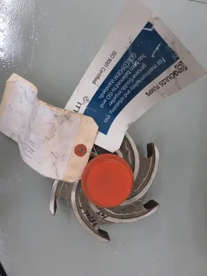 Goulds 3196  Impeller, 6 vane open, size 6" Unused