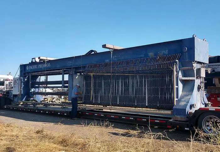 Used 1996 PACIFIC FILTER 1500N232B-130/260BRACBS Frame Filters California US | Machinery & Equipment #139782