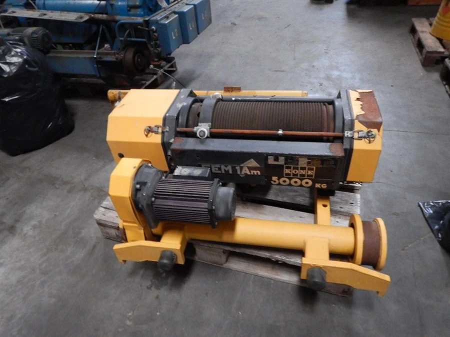 USED KONE HOIST 5 TON