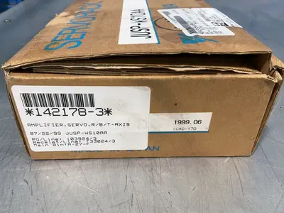 New | in-Stock 1999 YASKAWA / MOTOMAN JUSPWS10AA Servo Drives Ohio US | HGR 24 #1518300